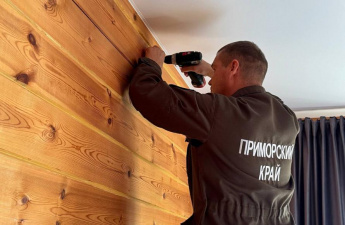 Почти 3 тысячи дымовых датчиков установлено в деревянных домах жителей Приморья