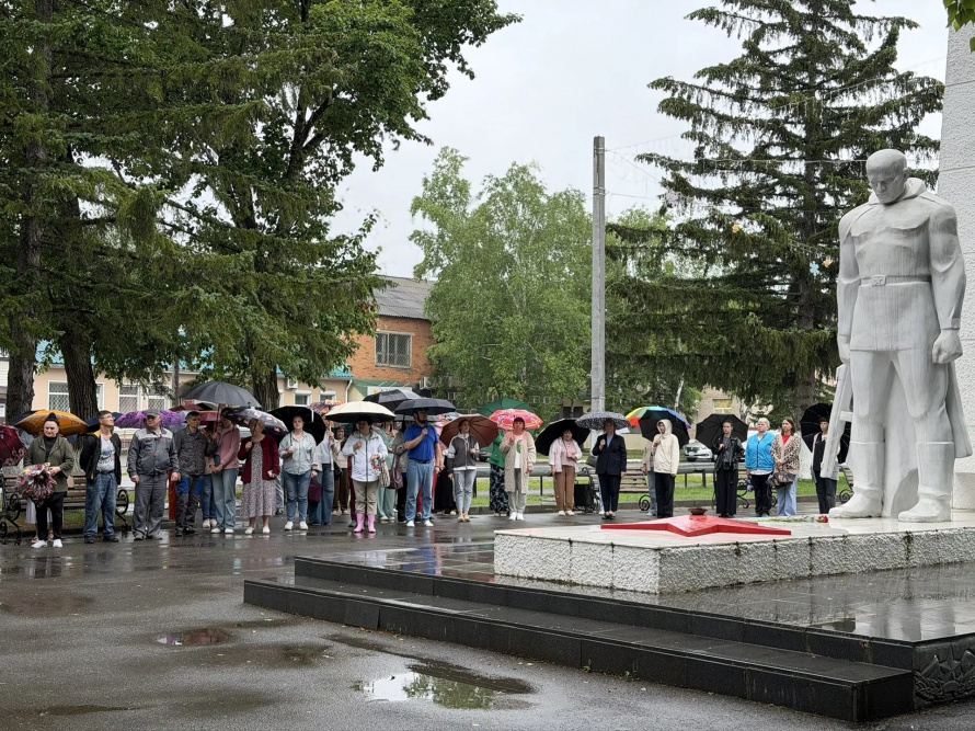 В сёлах Анучинского округа прошли памятные мероприятия, посвящённые Дню памяти и скорби