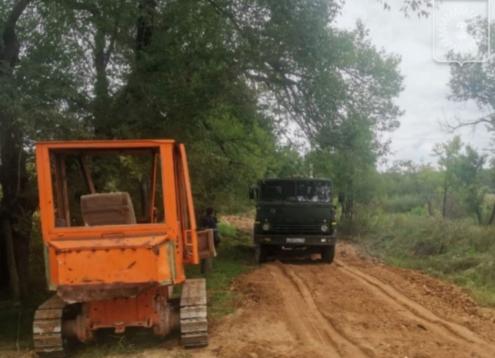 Начались восстановительные работы в селе Рисовое