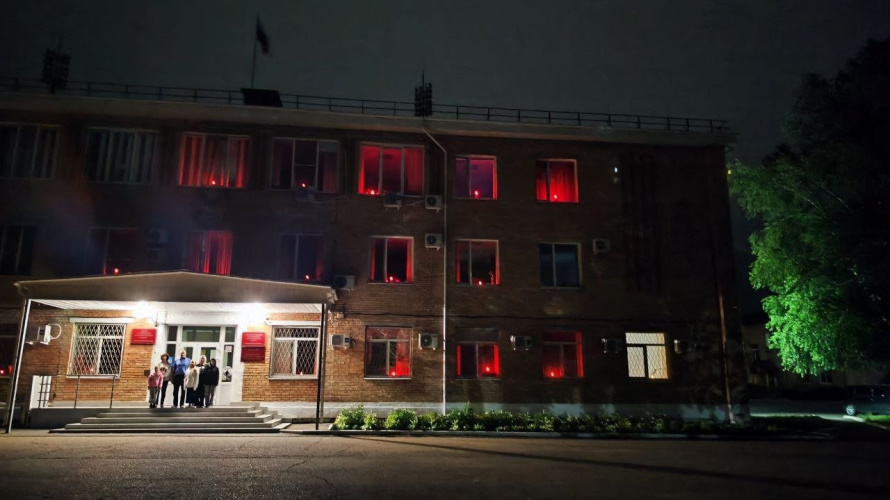 Жители округа присоединились к акции "Свеча Памяти"