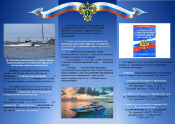 «Организация коммерческих перевозок пассажиров морским транспортом».