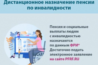 Дистанционный порядок назначения пенсии по инвалидности продлен до 1 октября 2021 года