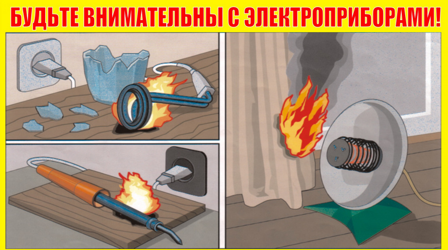 Правила пожарной безопасности при эксплуатации электрооборудования 