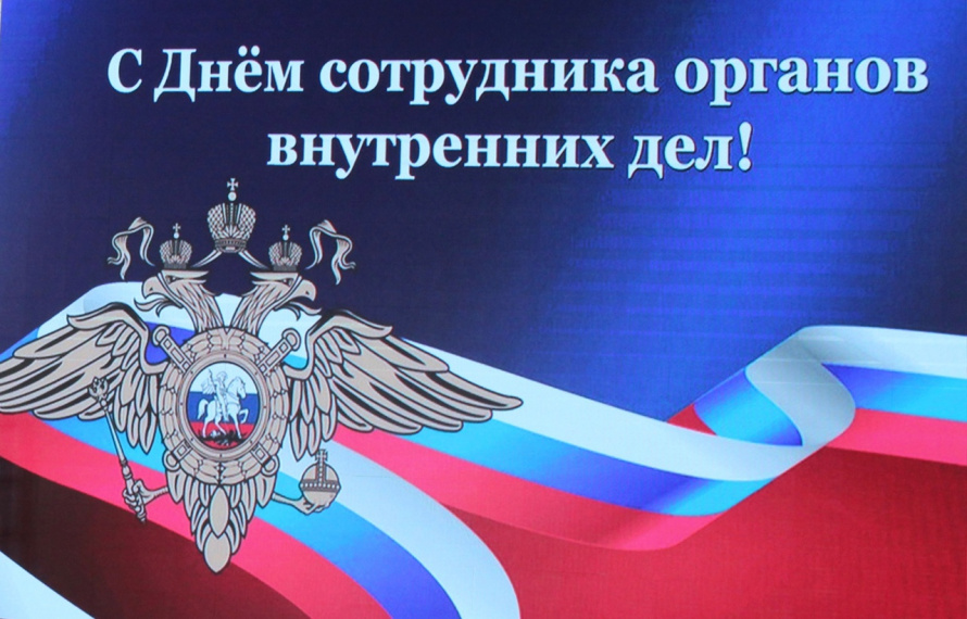 С Днём сотрудника органов внутренних дел!