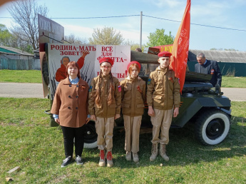 В Анучинском округе стартовал ежегодный традиционный автопробег «Дорогами Победы»