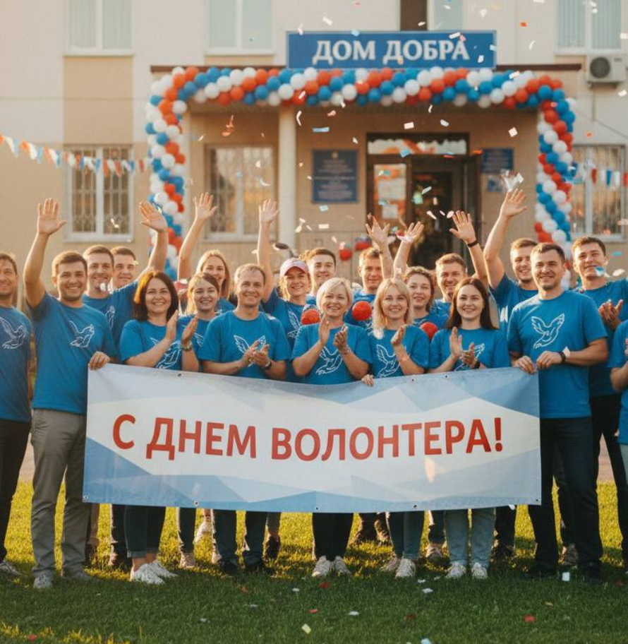 С Днём волонтёра!
