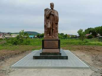 В Анучино установлен Памятник партизанам
