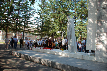 В Анучино прошёл митинг, посвящённый Дню победы над милитаристской Японией и окончанию Второй мировой войны