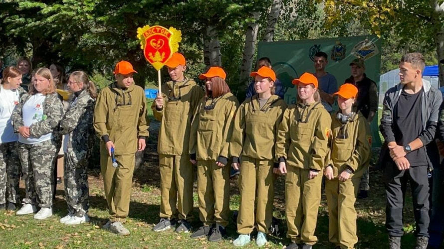 Команда школьников Анучинского округа «Восток» приняла участие в слёте школьных лесничеств «Тайга у океана – 2022»