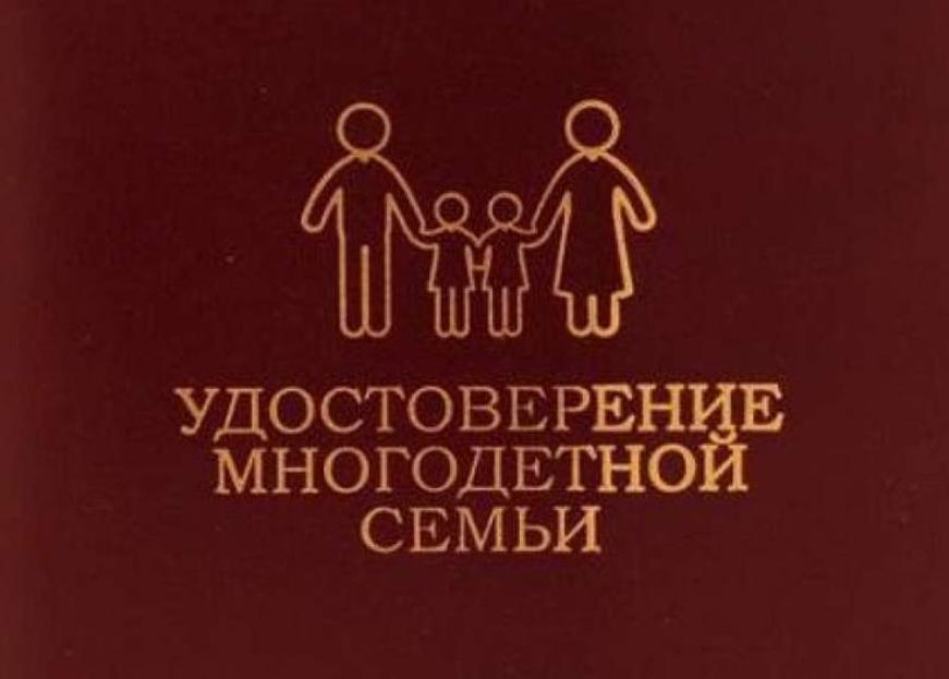 Электронное удостоверение многодетной семьи. ﻿ Инструкция пользователя