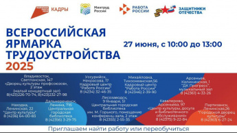 Всероссийская ярмарка трудоустройства