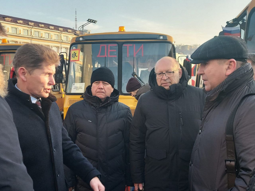 Президентский подарок получили школы Анучинского округа