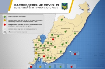В Приморье продолжается снижение роста заболеваемости COVID-19. Об этом заявил губернатор Приморья Олег Кожемяко на заседании регионального оперативного штаба в понедельник, 06 июля