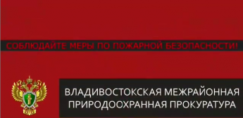 Уважаемые жители Анучинского муниципального округа, соблюдайте меры по пожарной безопасности!